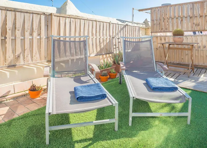 Atico En El Centro Con Terraza Апартаменти *